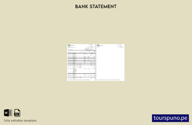 listo para imprimir plantilla de word   extracto bancario de MCB de Pakistán
